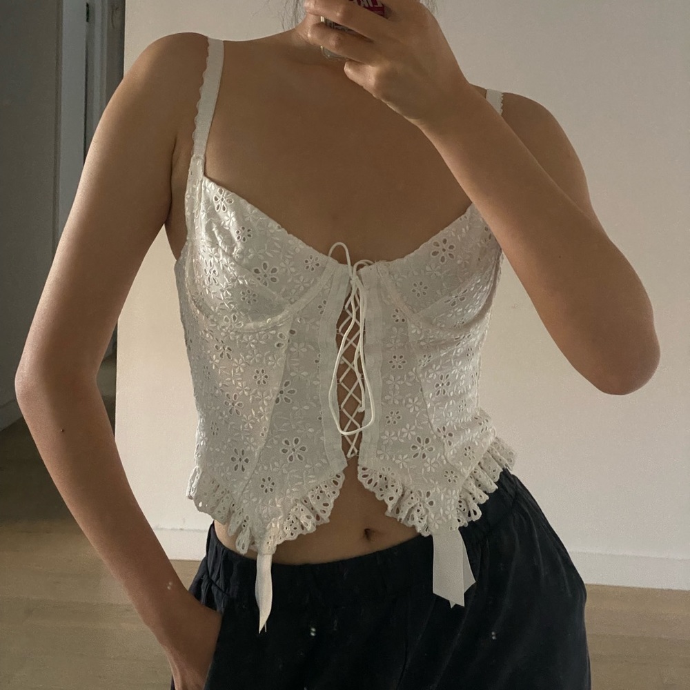 🍋For love and lemons 🍋 bustier top